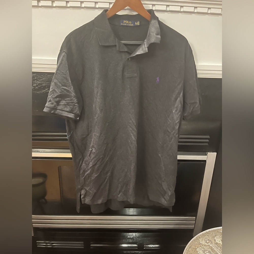 Men’s, Shirt, Polo Ralph Lauren, size XL, Gray